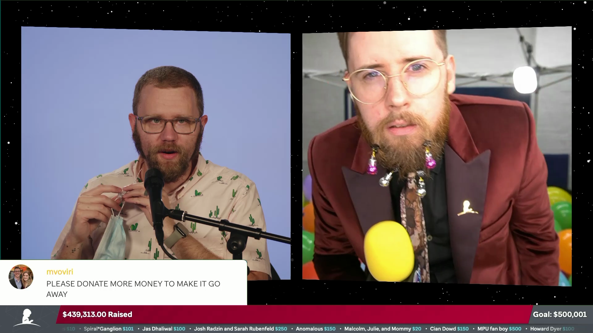 2021 relay fm st jude Myke Looks